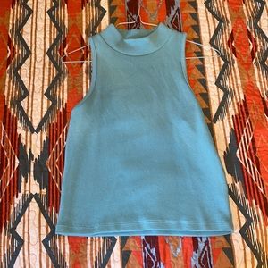 Mock turtle neck top